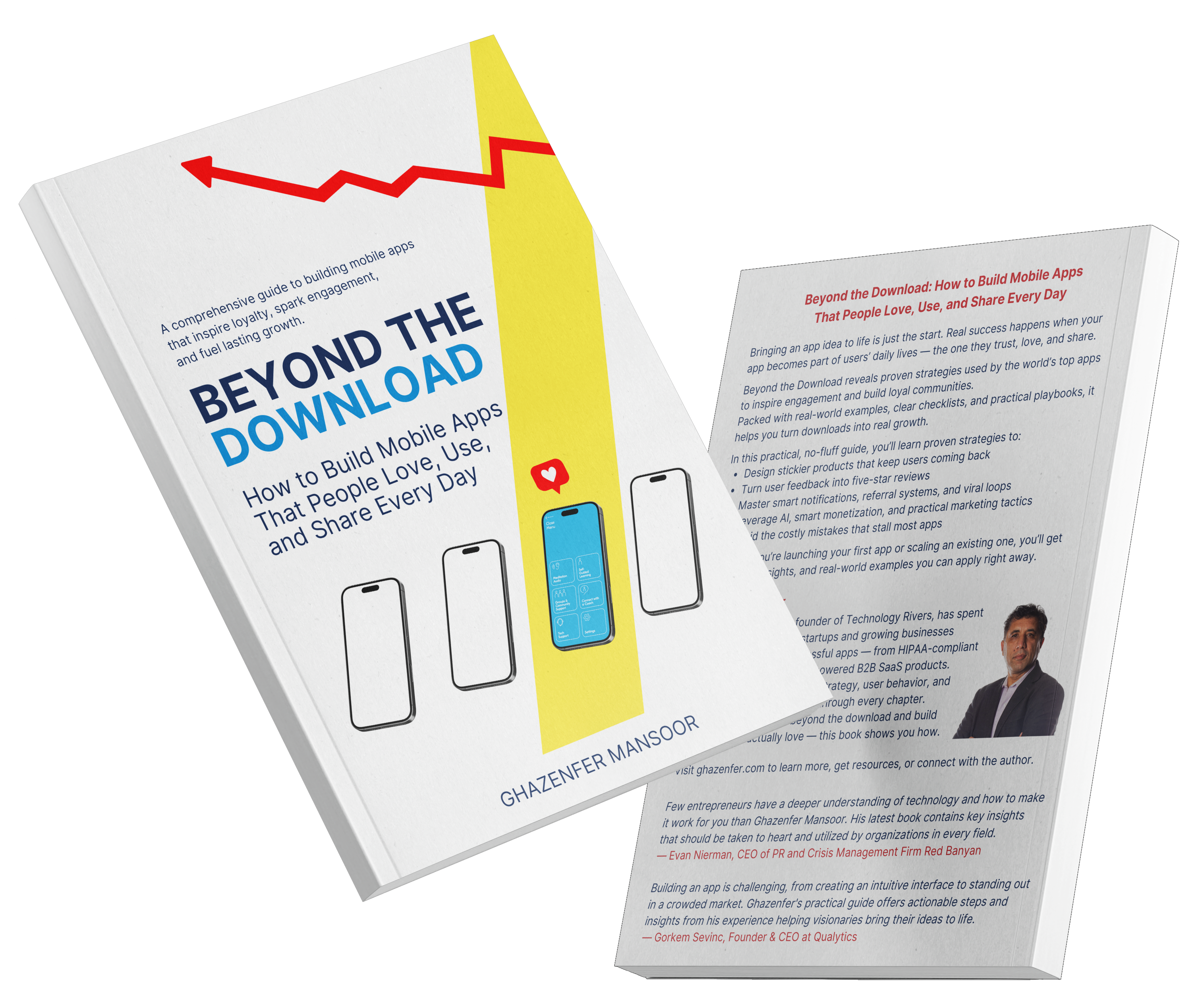Beyond The Download book cover and interior pages